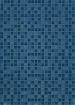Квадро синий цоколь, настенная плитка для ванны, 25x35, облицовочная