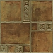 Рамзес терракотовый напольная плитка, 42x42