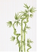Ретро салатный декор Бамбук 1, настенный, 25x35