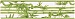 Ретро салатный бордюр бамбук настенный, 25x6,5